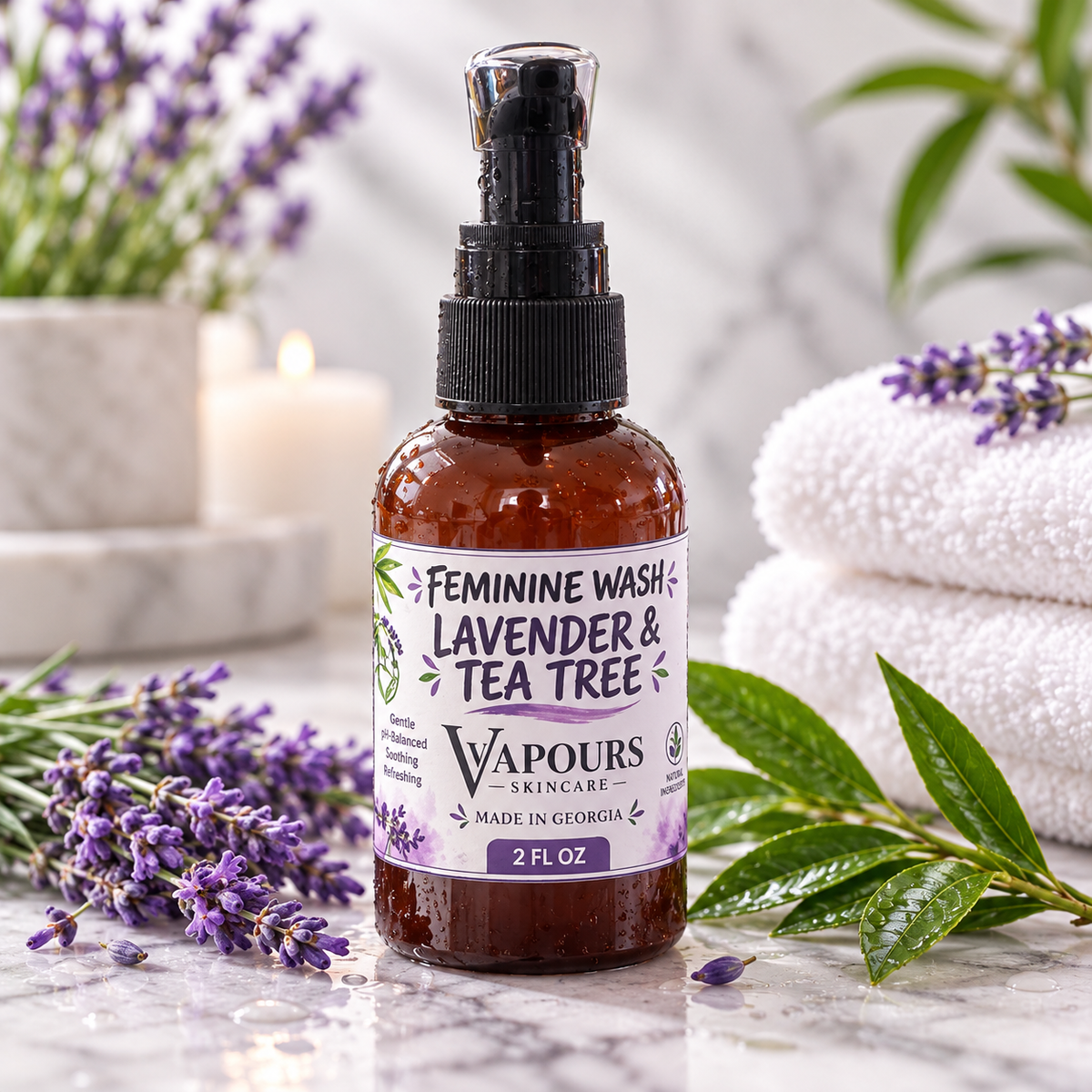 LAVENDER TEA TREE FEMINIE WASH